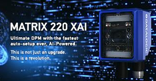 datalogic得利捷MATRIX 220 XAI是讀取DPM條碼的利器，革命性AI驅動，快速自動設置