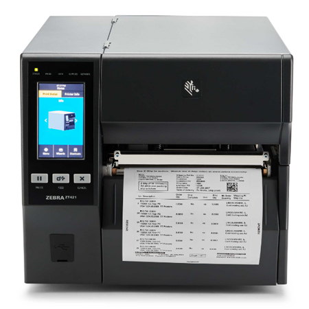 zebra斑馬ZT421 6英寸寬標準工業打印機